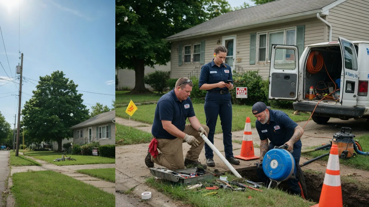 Sewer Line Repair in Greenfield, IL near me